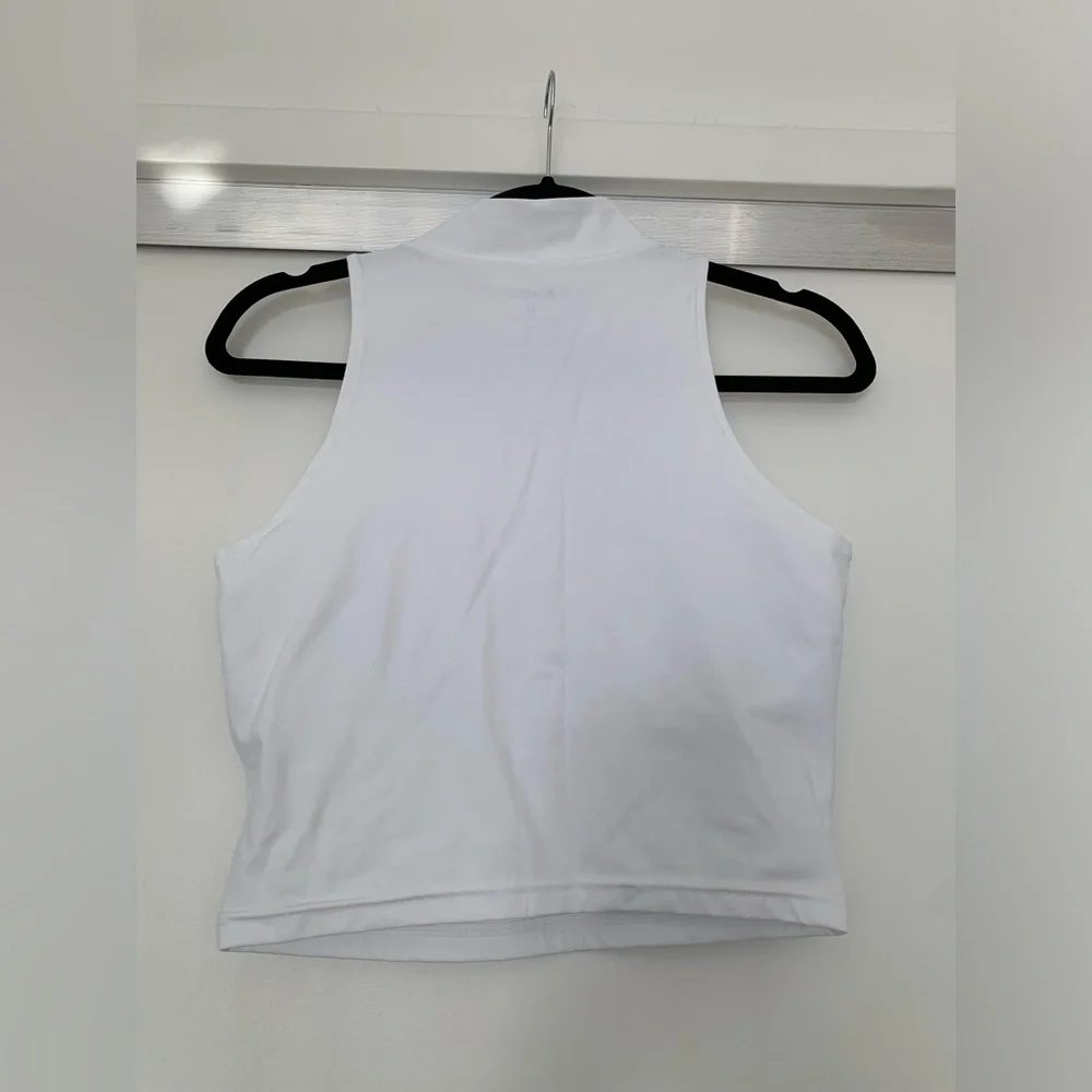 LASLULU Womens Half Zipper Workout Top Racerback - Picture 2 of 5